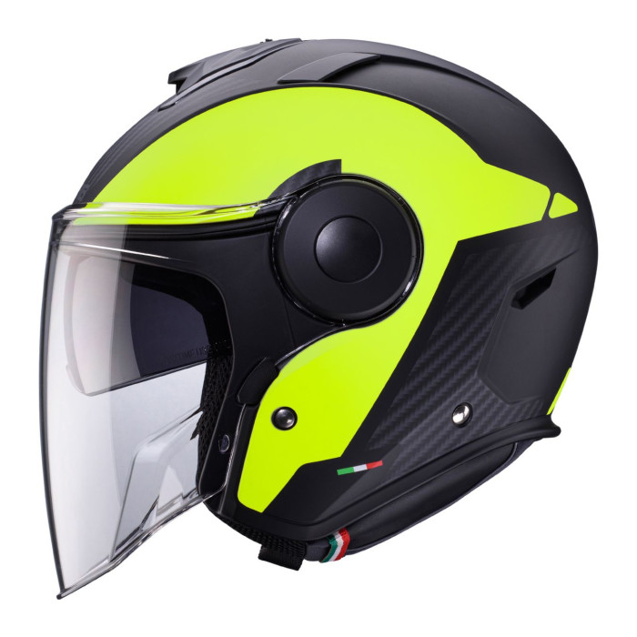 Casco Caberg Soho Milano Matt Black / Yellow