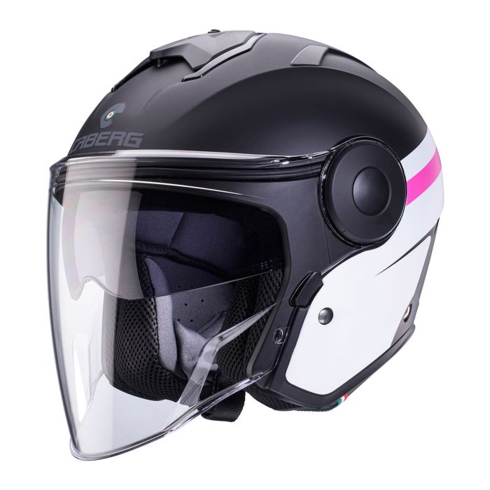 Casco Caberg Soho Zephyr Matt Black / White /