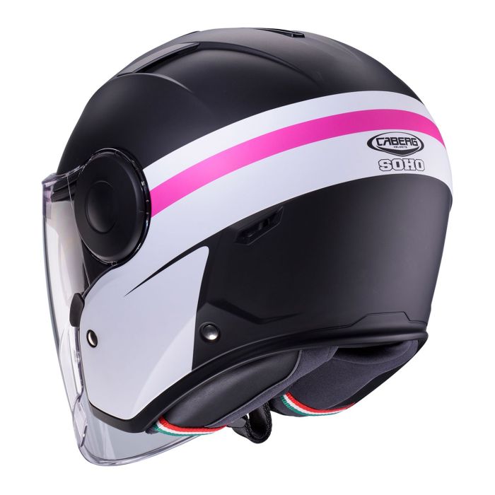Casco Caberg Soho Zephyr Matt Black / White /