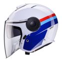 Casco Caberg Soho Zephyr White / Blue / Light