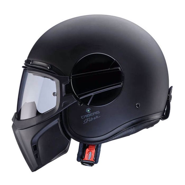 Casco Caberg Jet Ghost X Matt Black