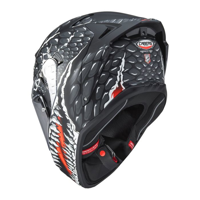 Casco Caberg Drift Evo II Crok Matt Black / Anthrac