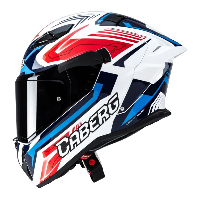 Casco Caberg Drift Evo II Jarama White / Red / Blue