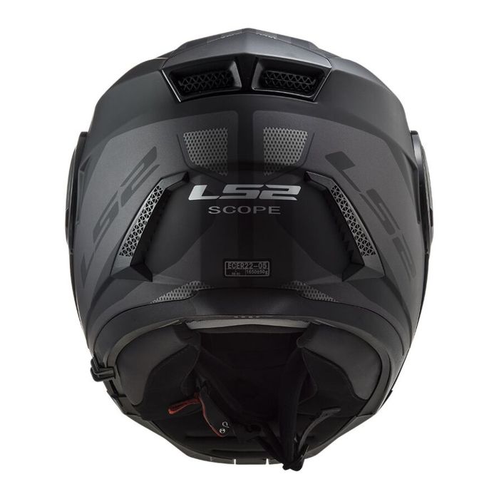 Casco modular Ls2 ff902 Scope Axis Black Titanium