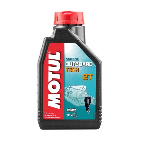 Motul Outboard Tech 2t Olio Motore Nautico 2t 1 Lt.