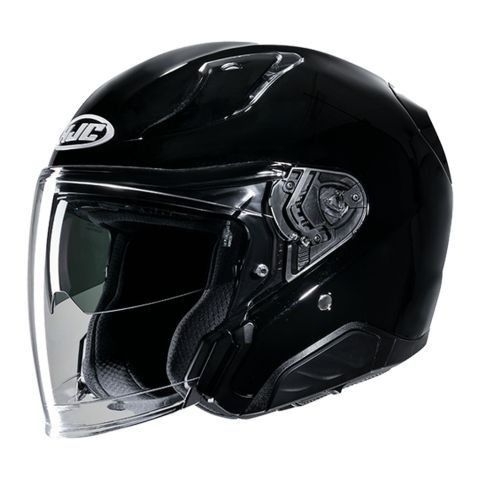 Casco Jet Hjc Rpha 31 Solid Metal Black