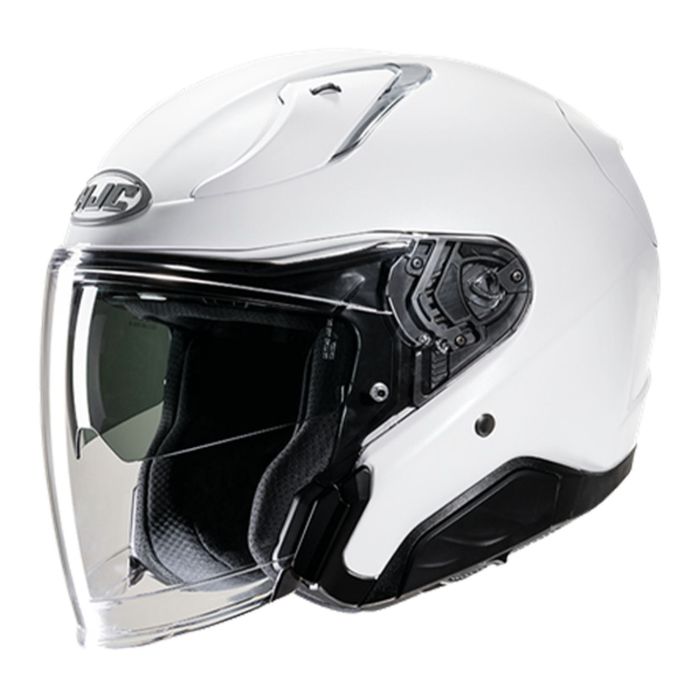 Casco Jet Hjc Rpha 31 Solid Pearl White