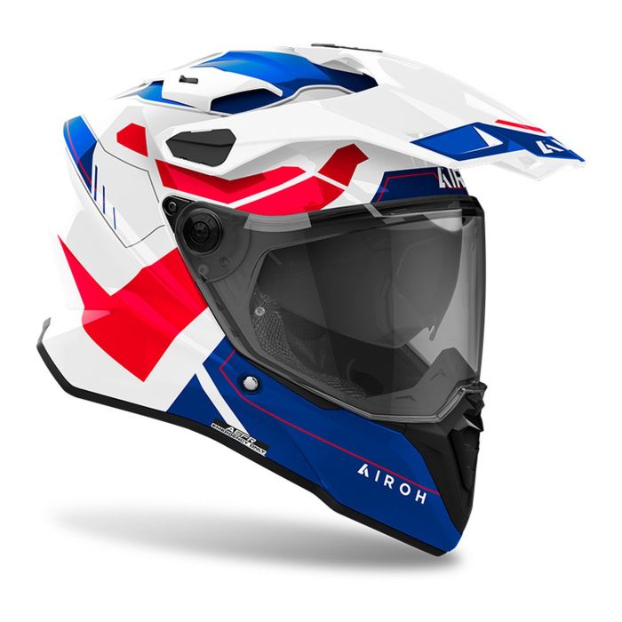 Casco Airoh Commander 2 Reveal 06 Blue/red Gloss