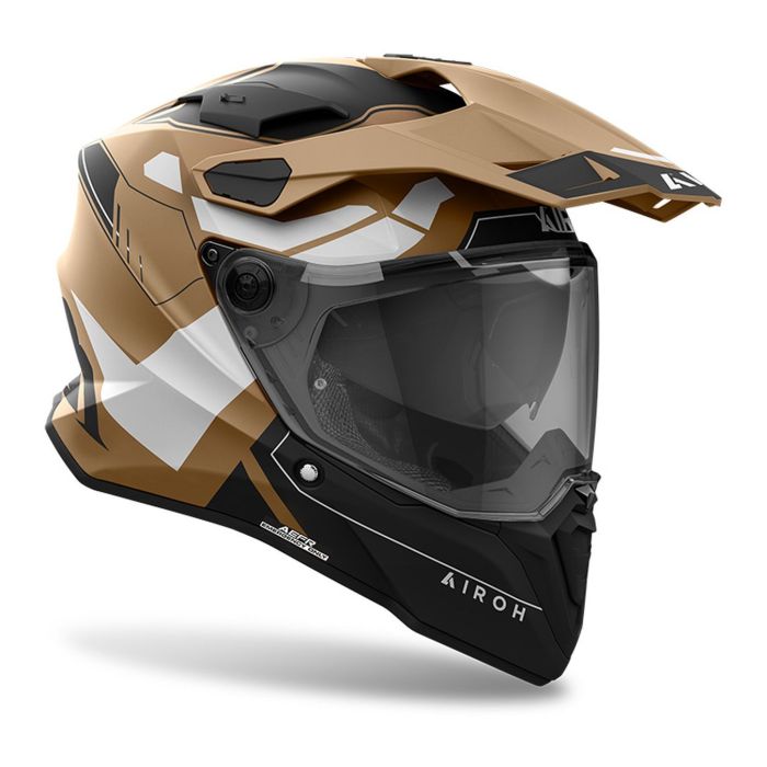 Casco Airoh Commander 2 Reveal 06 Sand Matt