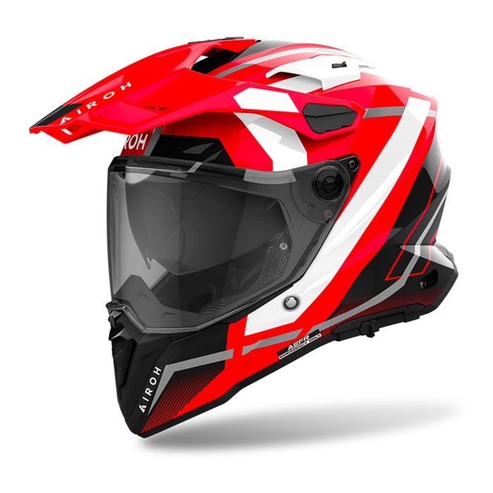 Casco Airoh Commander 2 Mavick 06 Red Gloss