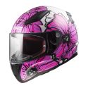 Ls2 Casque Ff353 Rapid Ii Poppies 06 Rose