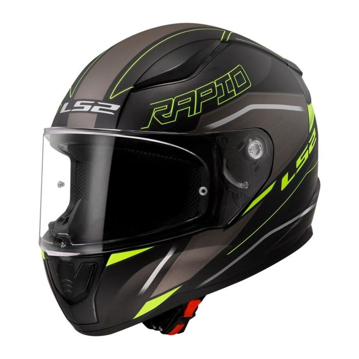 Casco Ls2 Ff353 Rapid Ii Rokku 06 Matt Black / H-v / Y