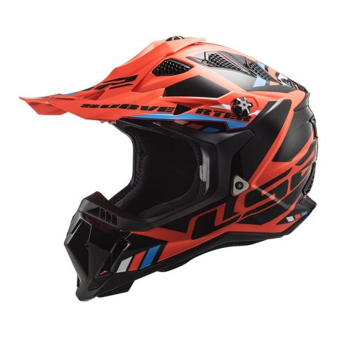 Casco Ls2 Mx700 Subverter Stomp 06 Orange / Black