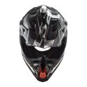 Casco Ls2 Mx700 Subverter Arched 06 Silver / Titanium