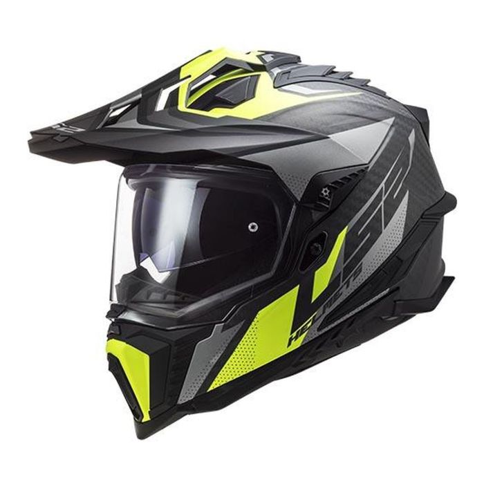 Casco Ls2 Mx701 C Explorer Focus 06 Matt Titanium / H