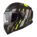Casco Ls2 Ff811 Vector Ii Tron 06 Matt Black / H-v / Y