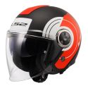 Casco Ls2 Of620 Classy Disko 06 Black / Red / White