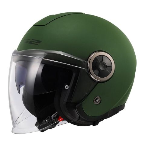 Casco Ls2 Of620 Classy Solid 06 Matt Military / Gree