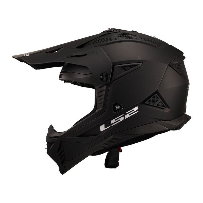 Casco Ls2 Mx708 Fast Ii Solid 06 Matt Black