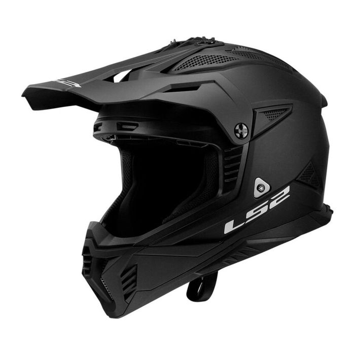 Casco Ls2 Mx708 Fast Ii Solid 06 Matt Black