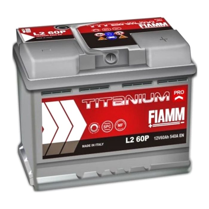 Batteria Fiamm 60 Ah. Titanium Pro L2 60p