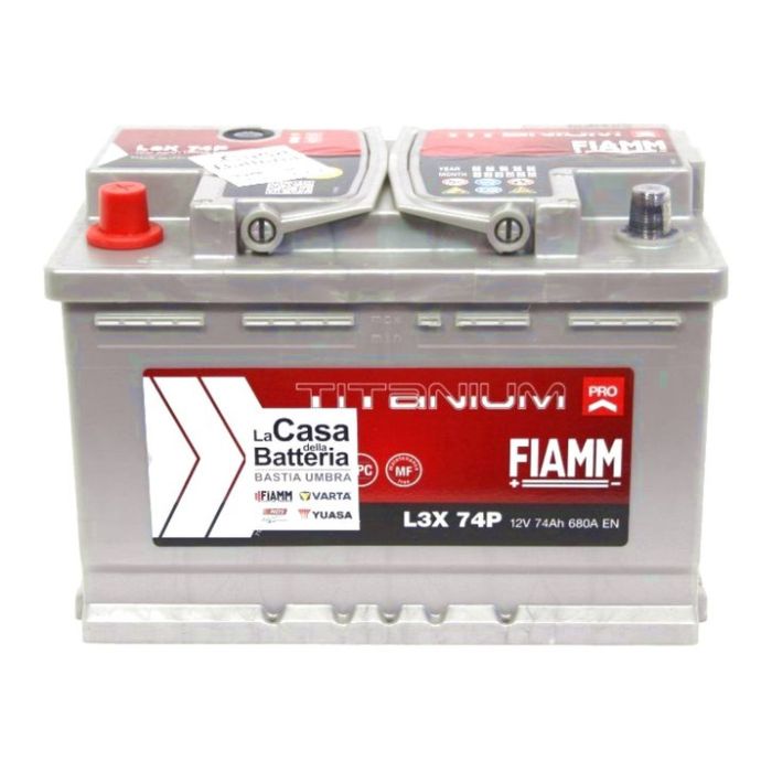 Batteria Fiamm 74 Ah. Titanium Pro L3x 74p