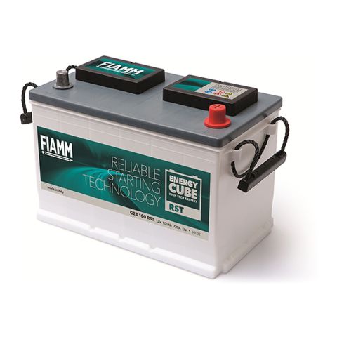 Batteria Fiamm 100 Ah. Powercube  G28 100 Rst