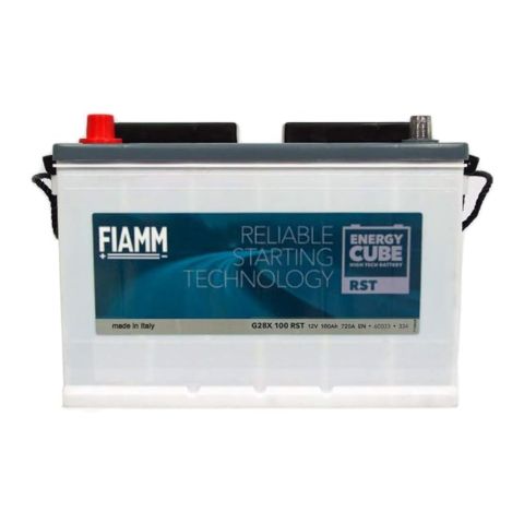 Batteria Fiamm 100 Ah. Powercube  G28x 100 Rst