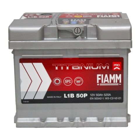 Batteria Fiamm 50 Ah. Titanium Pro L1b 50p