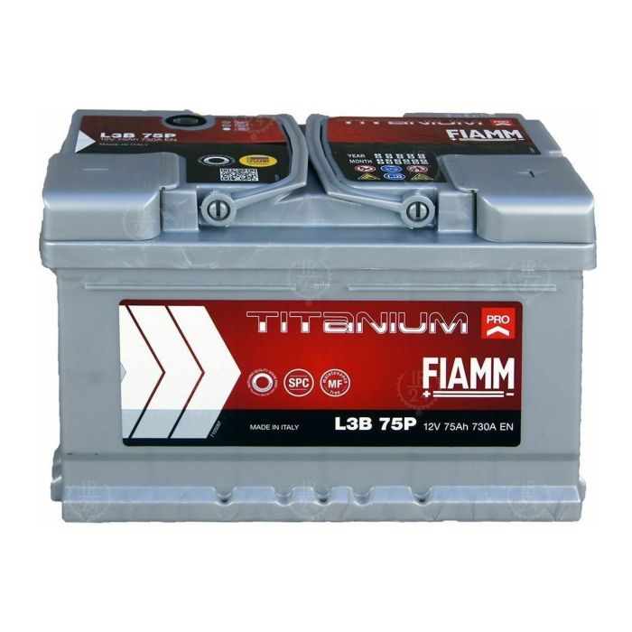 Batteria Fiamm 75 Ah. Titanium Pro L3b 75p