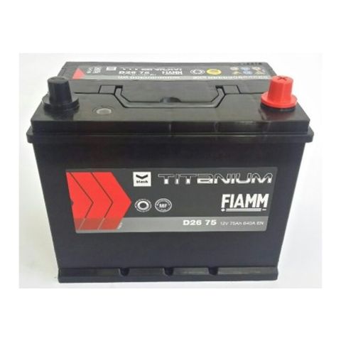 Batteria Fiamm 75 Ah. Titanium Black D26 75