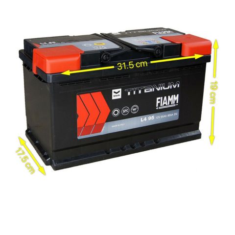 Batteria Fiamm 95 Ah. Titanium Black L4 95