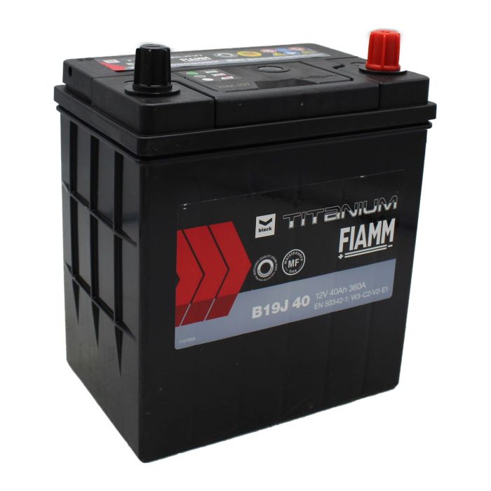 Batteria Fiamm 40 Ah. Titanium Black B19j 40