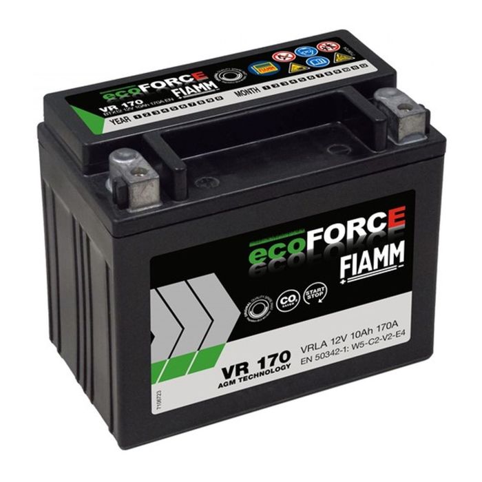 Batteria Fiamm 10 Ah. Ecoforce Agm Vr170