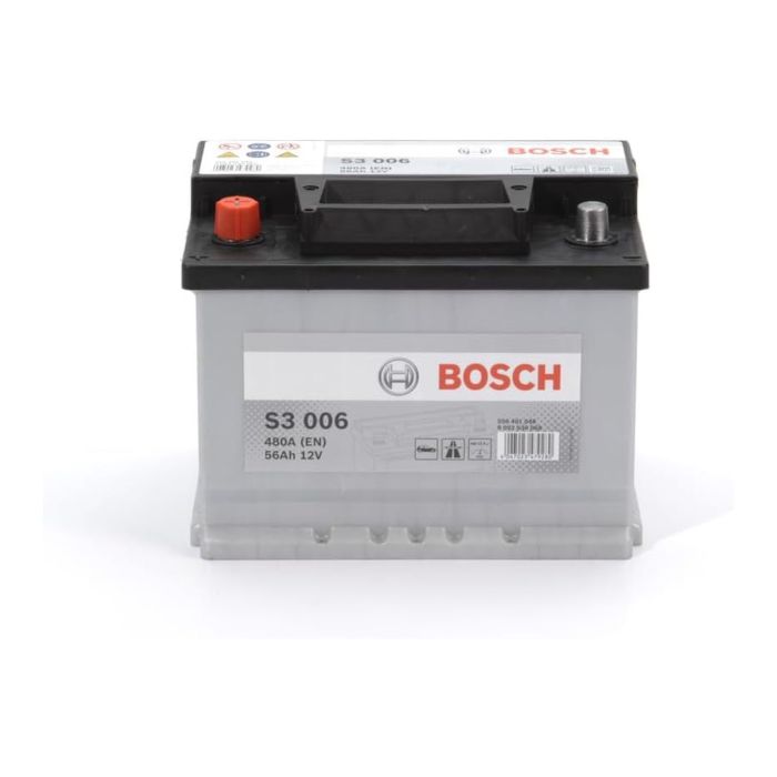 Batteria Bosch S3 006 12 V. 56 Ah. 480 A