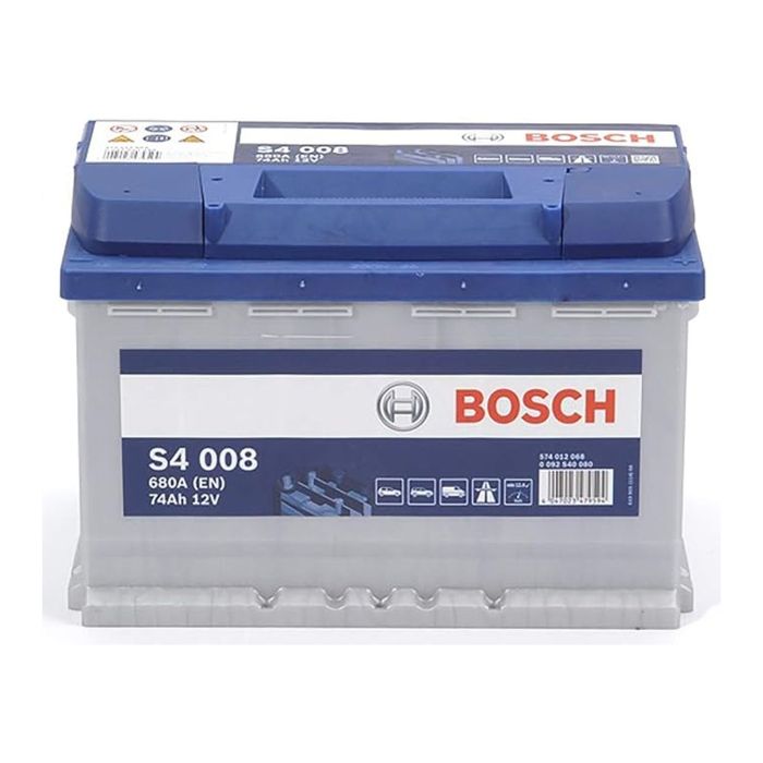 Batteria Bosch S4 008 12 V. 74 Ah. 680 A