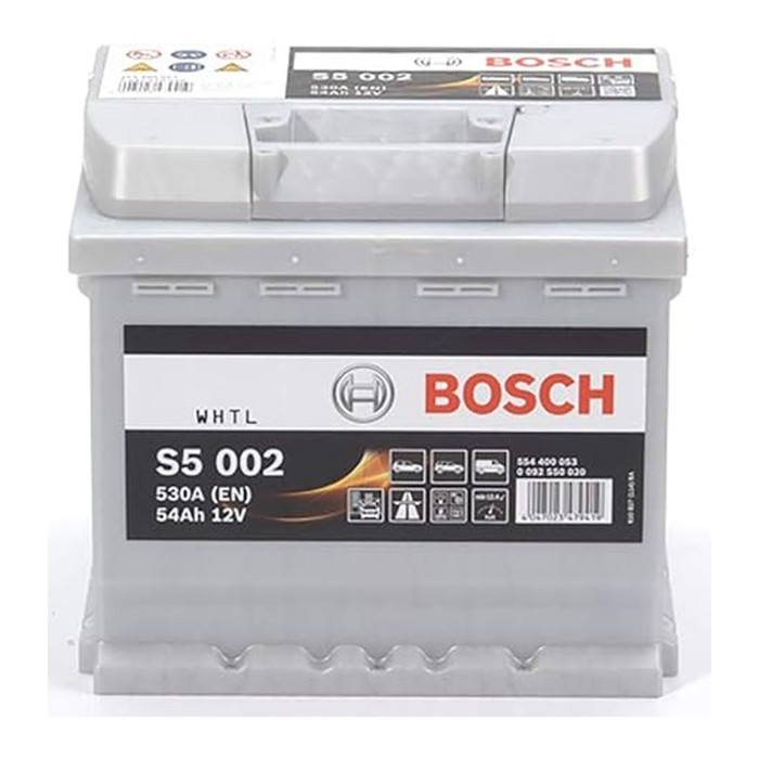 Batteria Bosch S5 002 12 V. 54 Ah. 530 A