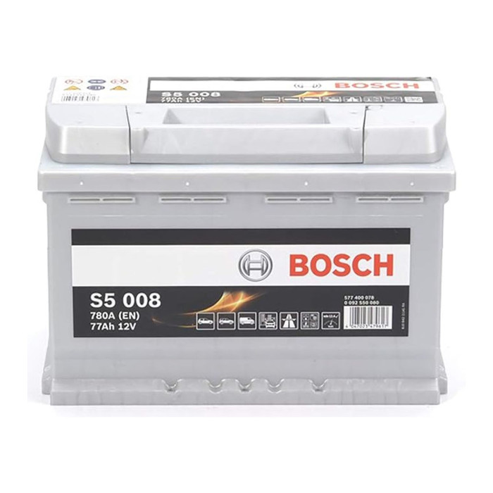 Batteria Bosch S5 008 12 V. 77 Ah. 780 A
