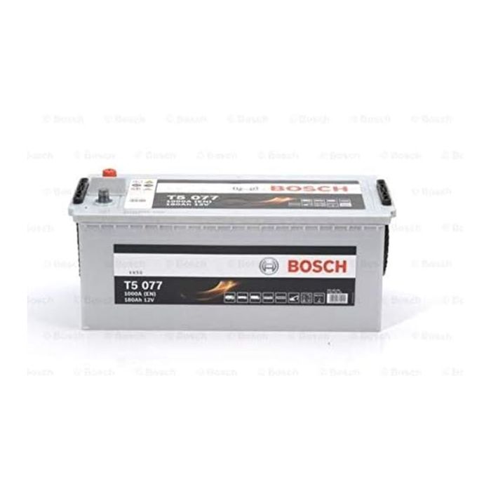 Batteria Bosch T5 077 12 V. 180 Ah. 1000 A