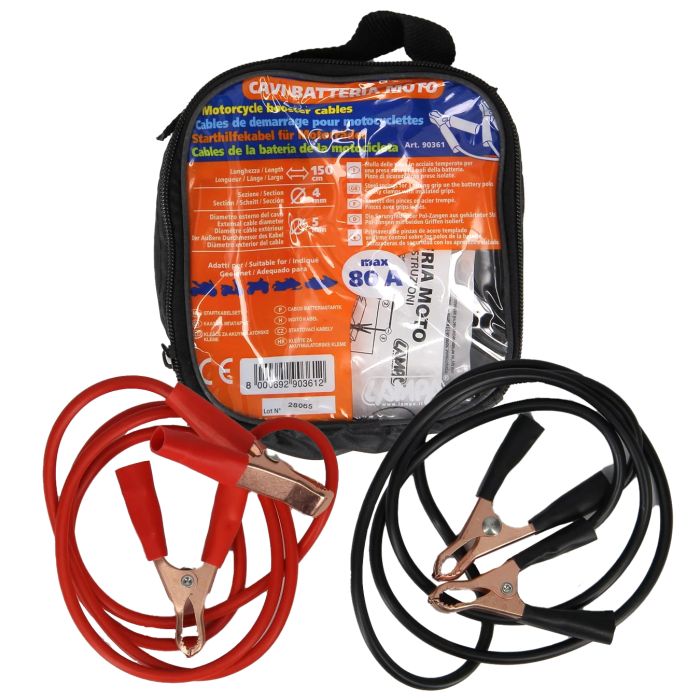 Battery Cables Lampa 90361 for Motorcycles - Scooters - Quads