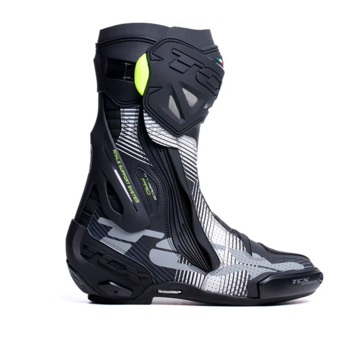 Stivali Areati Tcx Rt-race Pro Air Black/white/grey