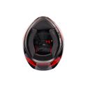 Casco Agv K3 E2206 Striga Black/grey/red
