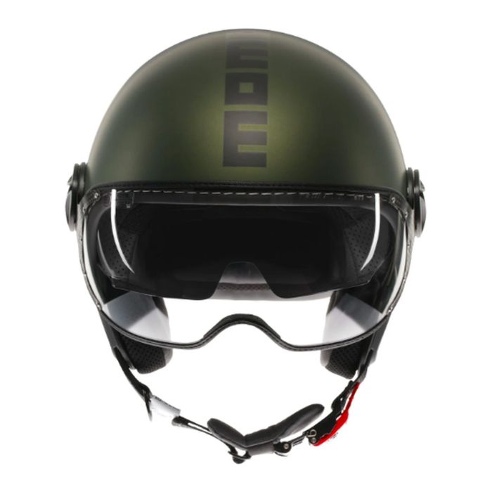 Casco Momo Fgtr Evo E2206 Mono Matt Green/black