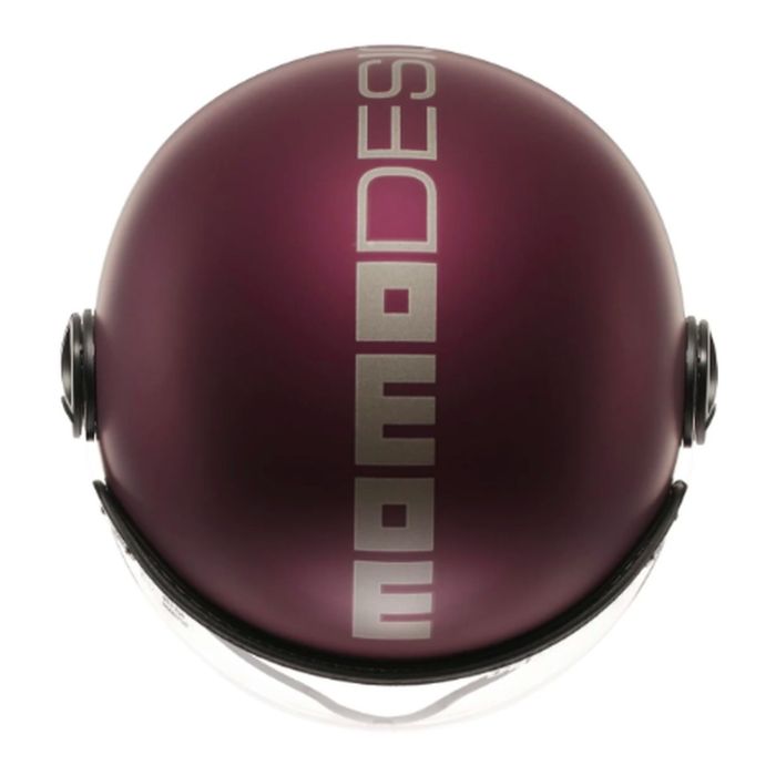 Casco Momo Fgtr Evo E2206 Mono Matt Amarena/silver