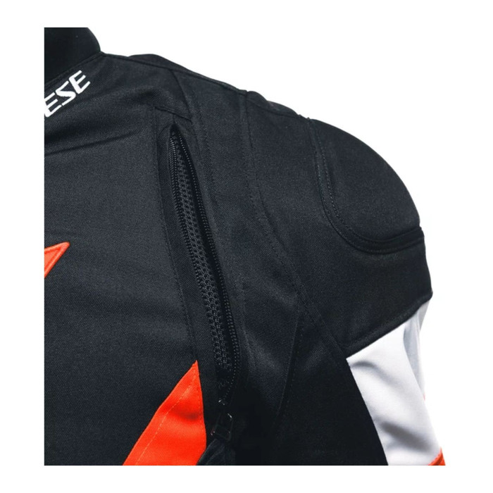 Giacca In Tessuto Dainese Avro 5 Black/red-fluo/white