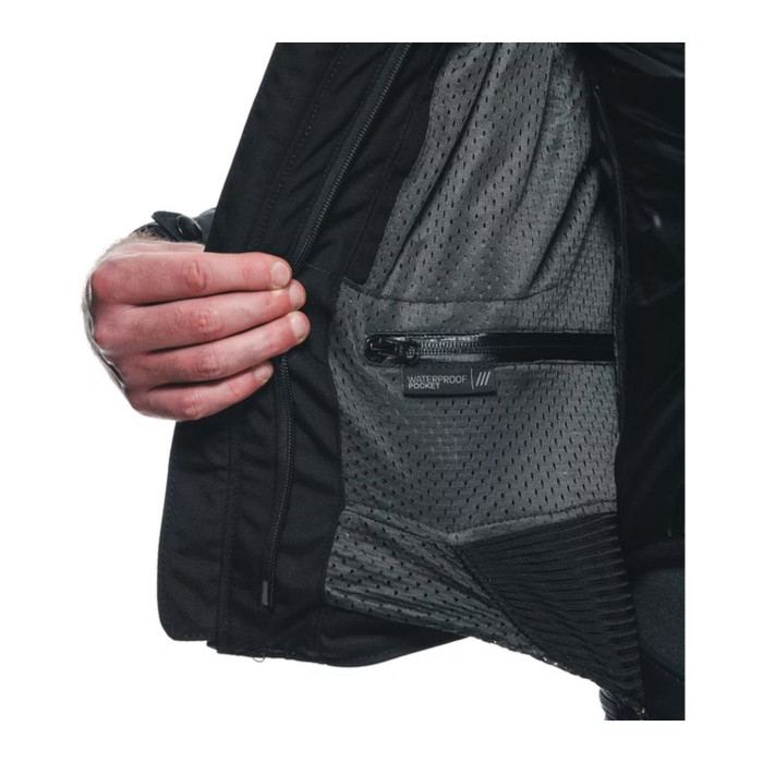 Giacca In Pelle Dainese Avro 5 Black/white/anthraci