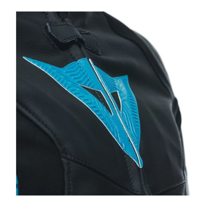 Giacca In Pelle Donna Dainese Avro 5 Wmn Black/teal/anthracit