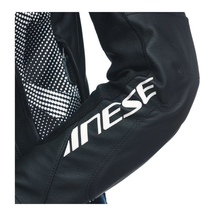 Giacca In Pelle Donna Dainese Avro 5 Wmn Black/black/white