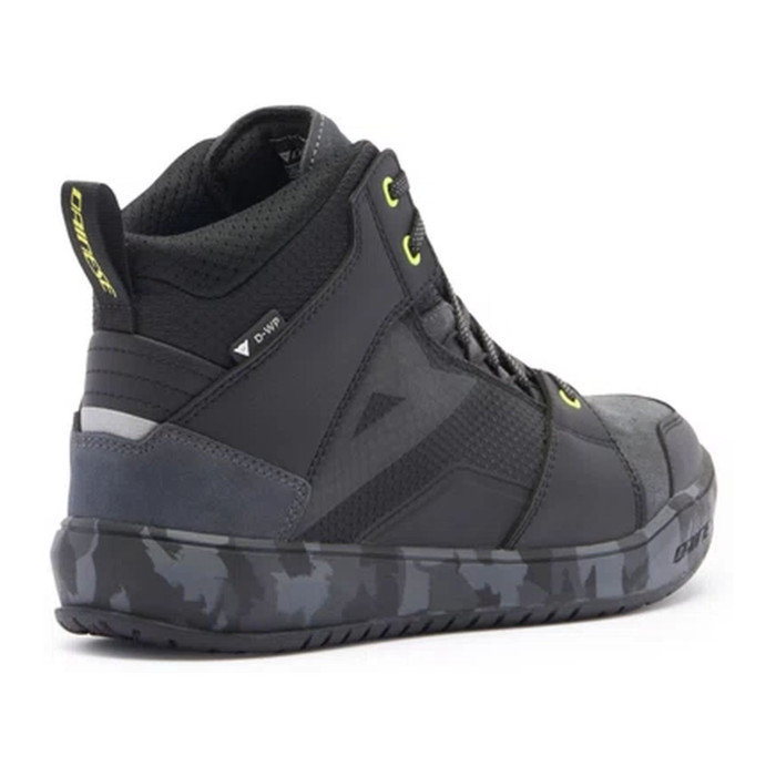 Scarpe Dainese Suburb D-wp Black/camo/acid Yell