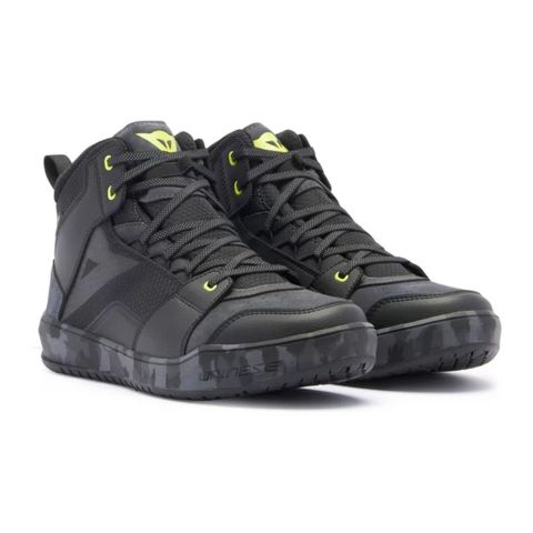 Scarpe Dainese Suburb D-wp Black/camo/acid Yell